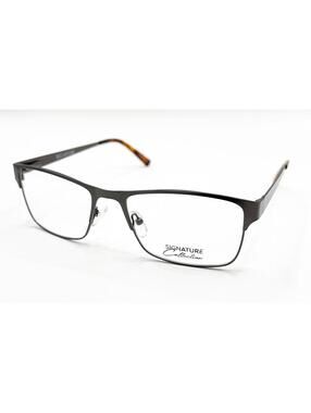 Signature 1126 Gun Metallic Gunmetal Authentic Eyeglasses 57-18-150